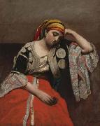 Jean Baptiste Camille  Corot Juive dAlger oil painting reproduction